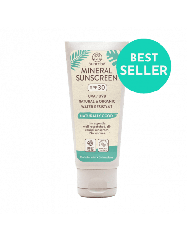 Suntribe All Natural Mineral Body and Face Sunscreen -SPF 30
