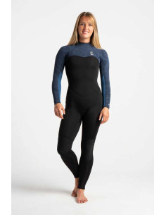 C-Skins Women's 4/3mm Solace Back Zip Wetsuit.