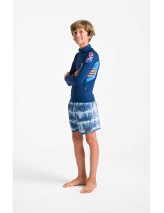 C-Skins Junior NuWave Rash X Long Sleeve Vest 2